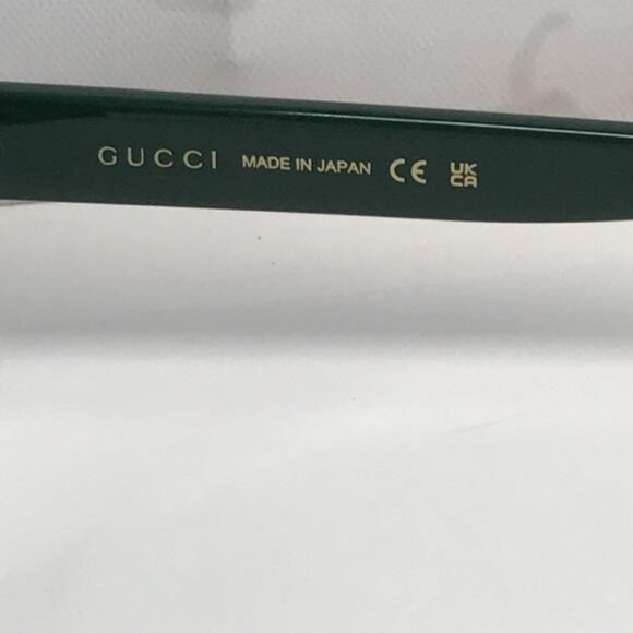 Authentic ✨ Brand New Gucci GG0925S 002 Aviator Sunglasses – Havana Frame with G - Picture 7 of 12